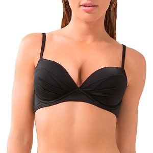 NWOT Women's Swim Secret Convertible Push-up Bikini Top